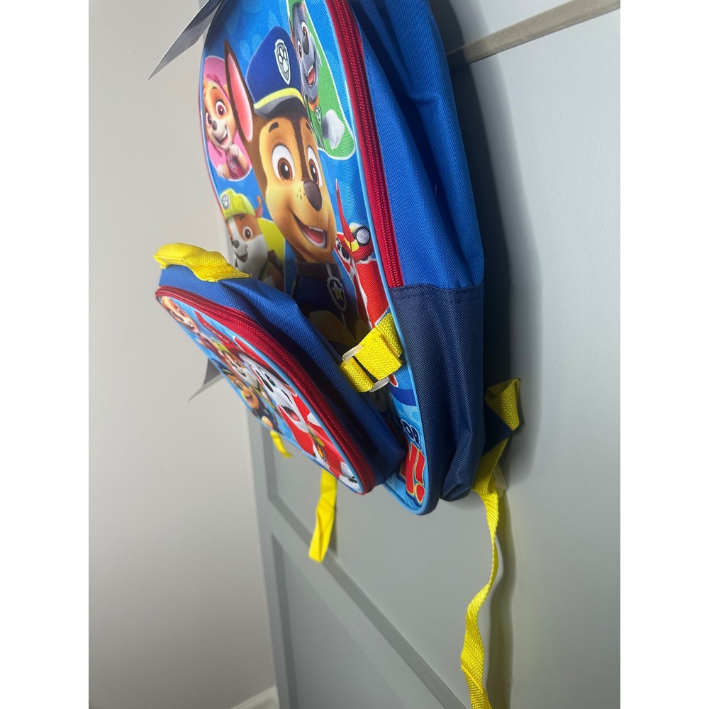 Paw Patrol Backpack and Lunch Box Set Kids Blue Red Yellow Nickelodeon‎ NWT - Picture 4 of 7